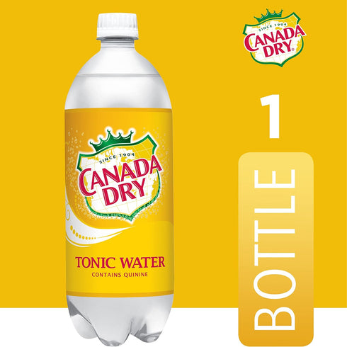 1 Canada Dry Tonic Water, L bottle