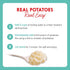 100% 4 4 (Pack 12) Idahoan Classic Mashed Potatoes, Naturally Gluten-Free, Real Idaho Potatoes, servings per bag, ounce