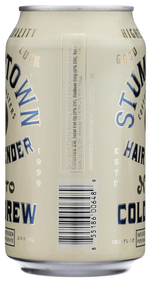 10.3 STUMPTOWN COFFEE ROASTERS Hair Bender Nitro Cold Brew, FZ