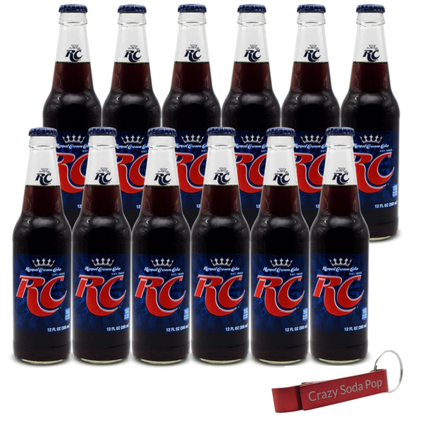 Generic RC Cola | 12 Pack of the Nostalgic Royal Crown Soda with
