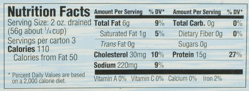9 3 Count Gefen Solid White Tuna in Oil, Ounce