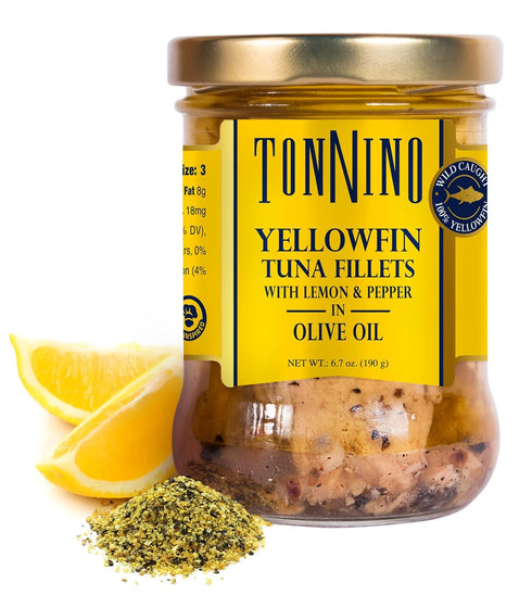 tuna yellowfin (1 Pack, Lemmon and Pepper)