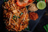 Verve Culture Thai for Two - Organic Pad Thai Noodles with Pad Thai Sauce | Authentic Thai Cooking Kit | Gluten-Free, Vegan