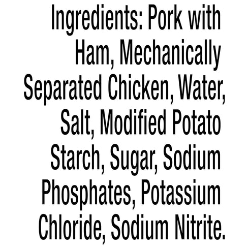 25% Sodium,12-Pack, 7oz SPAM Less Cans