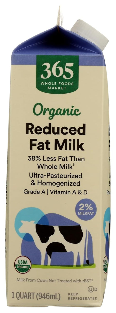 365 by Whole Foods Market 2% 32 Organic Reduced Fat Milk, FZ