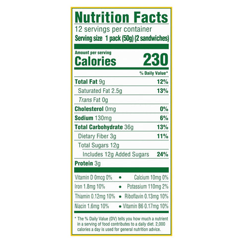 Pack, 12 Packs (2 Pack) belVita Breakfast Bar Biscuit Sandwiches, Dark Chocolate Creme, Value Biscuits Per