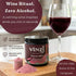 8oz (20 Vinzi Non-Alcoholic Calm Drink Mix Wine Alternative Ritual with Ashwagandha, L-Theanine & Vitamins, Zero