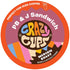 Crazy Cups Flavored Coffee for Keurig K-Cup Machines, Peanut Butter & Jelly Sandwich, 22 Single Serve Pods