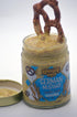 Pack 4 Unique Snacks Sharp German Mustard Dip, Whole Grain Mustard Seeds, Pretzel Dip, Non-GMO