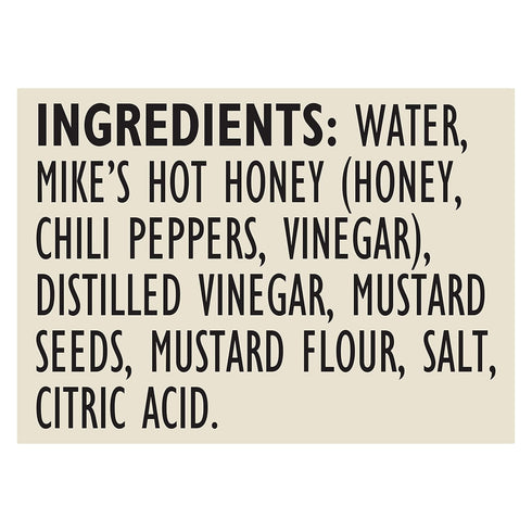 Maille x Mike's Hot Honey Special Edition Savory-Sweet Condiment with Spicy Kick, Gluten-Free Hot Honey Dijon Mustard