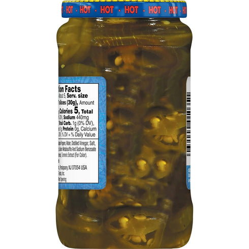12 (Pack 12) Ortega Peppers, Sliced Pickled Jalapeno, Ounce