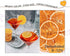 Duwen Slices,10.58oz 300g, Dehydrated Orange / Dried Orange Slices Sugar Free Natural Fruit