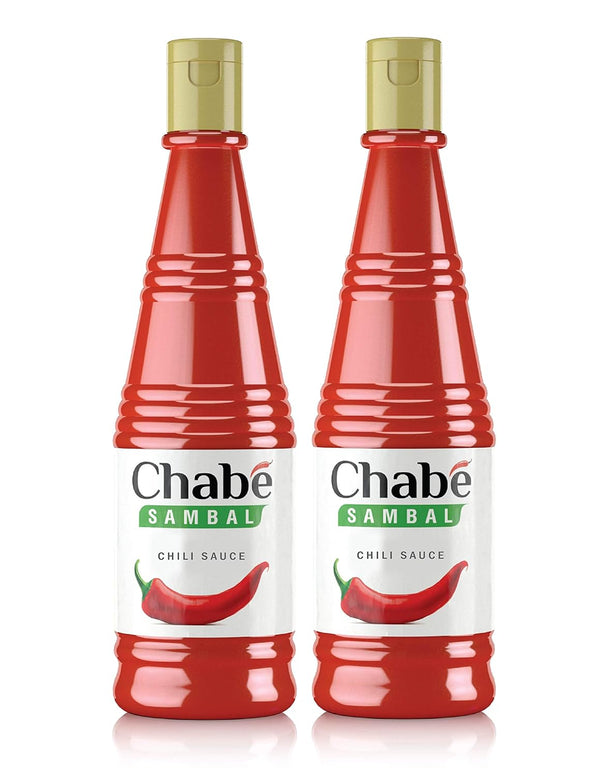 Chabé Sambal Chili Sauce, Vegan Sweet Chili, Spicy Ketchup, Sriracha, 10.9 Fl Oz (Pack of 1)