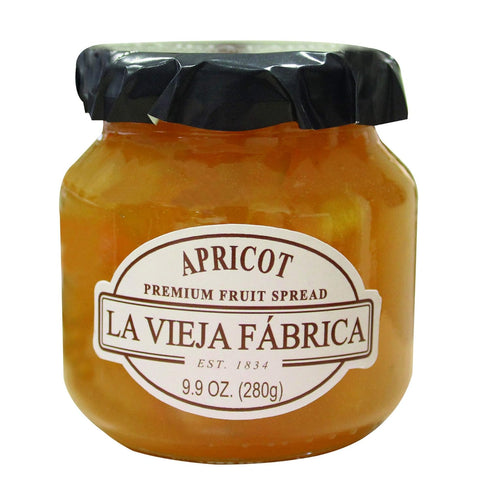 Mario Camacho Foods La Vieja Fabrica Apricot Premium Fruit Spread, 9.9 Fl