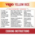 8oz Pack 12) Vigo Authentic Saffron Yellow Rice, Low Fat, (Yellow Rice