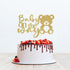 Heddonar Glitter Baby On The Way Cake Topper - Pregnancy Announcements Cake Topper, Baby Bear Gender Reveal Birthday