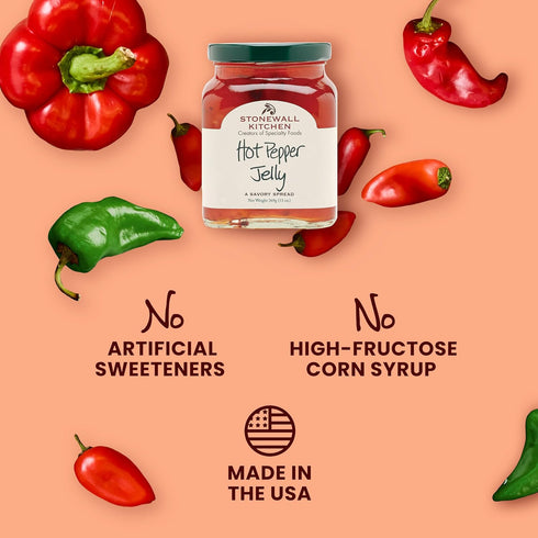 13 oz Stonewall Kitchen Hot Pepper Jelly