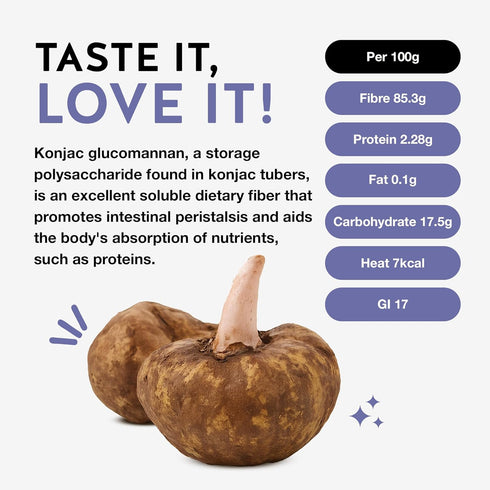Pack (8190g) Nashi Konjac Shirataki Premium Mix Odour-Free, Vegan, Low-Calorie, Fat-Free, Keto-Friendly & Low-Carb Diet