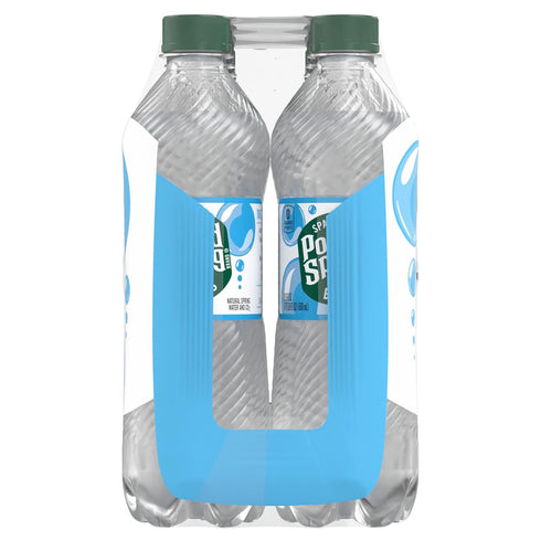 16.9 oz. (Pack 8) Poland Spring Sparkling Water, Simply Bubbles, Bottles
