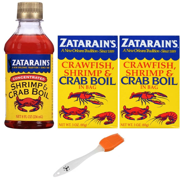 Make Your Day Zatarain's Concentrated Shrimp & Crab Boil and Crab Boil in a Bag