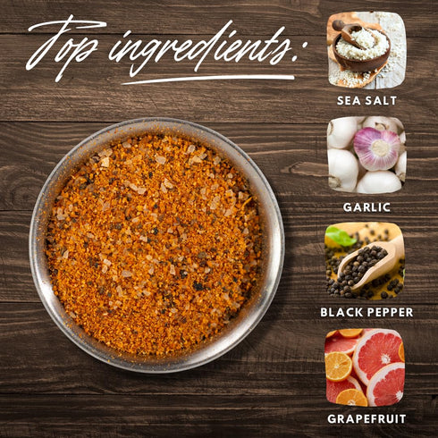 Salted Perfection Select Blends Seasoning Blend and Meat Rubs - No Additives - All Natural - (Santa Maria/Barbeque