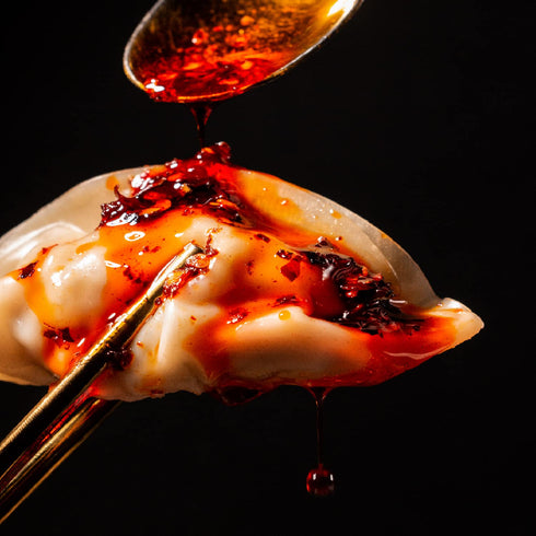 Jungle Kitchen Spicy Crunchy Garlic Chili Oil - Vegan & Gluten-Free, 6oz Spicy Chili Crisp