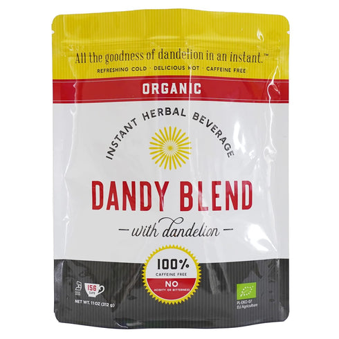 156 Cup Bag of Organic Dandy Blend Instant Herbal Beverage with Dandelion,