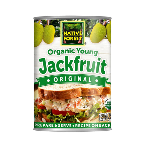 Native Forest Organic Young Jackfruit - Organic Canned Jackfruit, Vegan Meat Substitute
