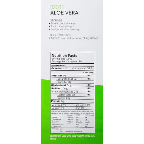 6.6 lb Tea Zone Aloe Vera Jelly