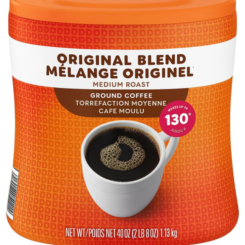 Dunkin' Donuts Dunkin Donuts Original Blend Ground Coffee, Medium Roast (40 Ounce)