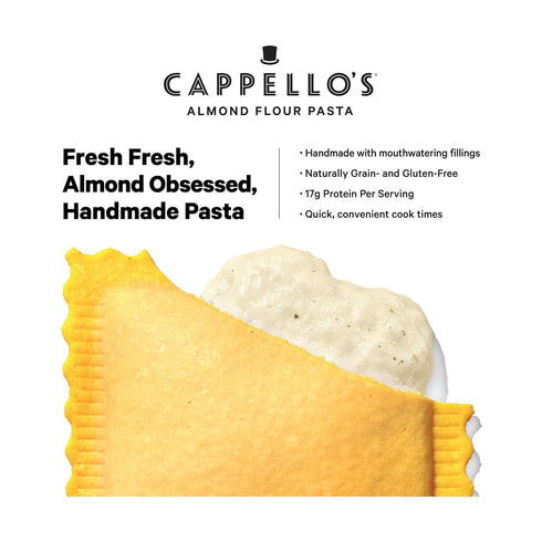 Frozen 9.9oz Cappello's Gluten Free Five Cheese Ravioli
