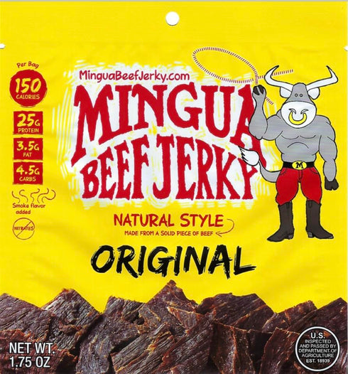 Mingua Beef Jerky (The Original) 1.75 oz Original (Mild)