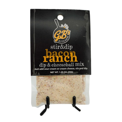 Generic Bacon Ranch Dip & Cheeseball Mix | 1.25 oz | GB's Kitchen