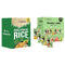 Hethstia Dried Shirataki Rice 10-Pack + Konjac Jelly Variety Pack 10 Pouches