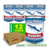 15OZ. (Pack 12), GEISHA Mackerel in Water of Scomber Japonicus| Halal Certified Good Source of Protien Wild Caught No
