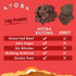 Ayoba Spicy Grass Fed Beef Biltong Slices (2 Ounce, Pack of 3) - Keto Friendly Air-Dried Beef Paleo Snacks