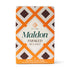 Maldon Smoked Sea Salt Flakes, 4.4 oz (125 g), Handcrafted Gourmet Pyramid Crystals, Kosher, Natural, Gently Smoked