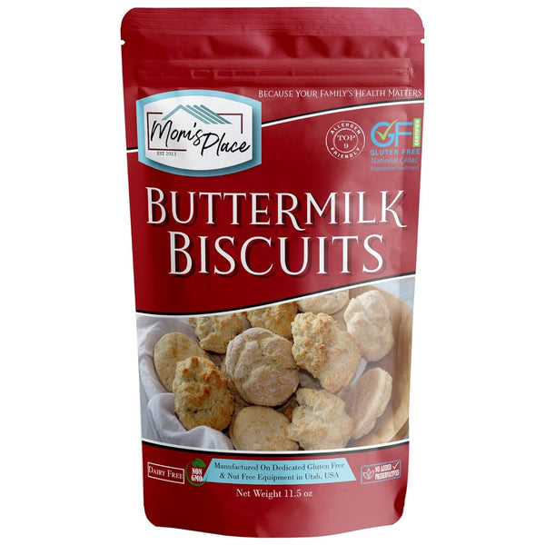 Mom's Place Gluten-Free Buttermilk Biscuit Mix | Dairy Free & Easy to