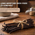 15 Organic Vanilla Beans, Premium Whole Grade A Pods for Homemade Vanilla Extract, Baking & Brewing, Non-GMO
