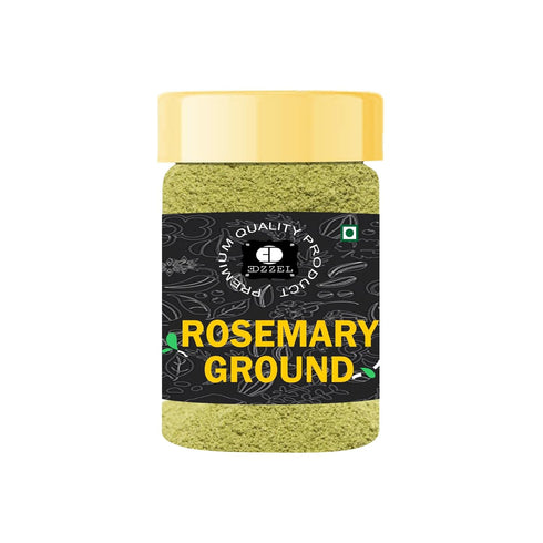 EDZZEL Premium Quality Indian Organic Rosemary, Ground Plant Based, Vegan, Gluten Free-100 GRAM
