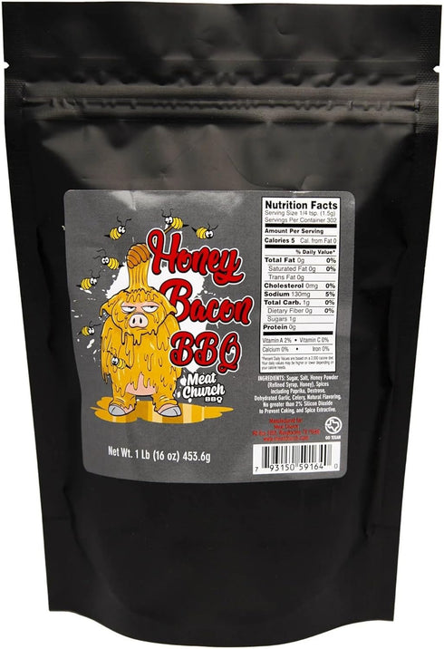 Meat Church Honey Bacon 14oz. BBQ Rub
