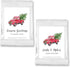Best Day Ever Spot Red Pickup Truck Christmas Hot Chocolate, Hot Chocolate Bar, Personalized Cocoa Favors,