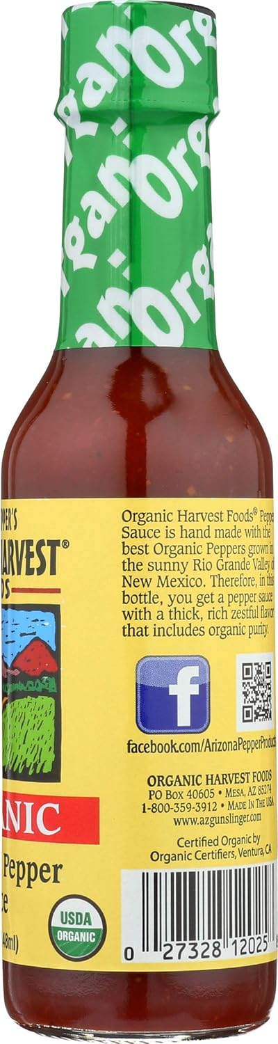 Organic Harvest Sauce Habanero Organic, 5 Ounce
