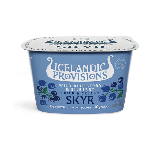 Bilberry 5.3 Icelandic Provisions, Wild Blueberry and Thick and Creamy SKYR, Ounce