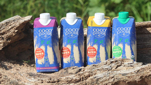 100% 16.9 oz (12 Pack) CocoGoodsCo Organic Coconut Water, Single-Origin, One Ingredient, Zero Added Sugar, Non-GMO