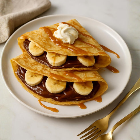24 oz My Favorite Gluten Free Crepe Mix, Traditional French Style Quick Pantry Staples for Crepe Maker, Gourmet Crepes