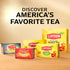 100 Lipton Black Tea Bags, Hot or Iced High Caffeine Tea, Total Bags