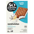 SO DELICIOUS Frozen 8 Pack Dairy Free Coconut Milk Dessert Sandwich, Vanilla Bean, Vegan, Non-GMO Project Verified