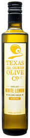 White Lemon Balsamic Vinegar - Gourmet Barrel Aged Infused Balsamic Vinegar -