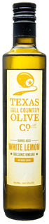 White Lemon Balsamic Vinegar - Gourmet Barrel Aged Infused Balsamic Vinegar -